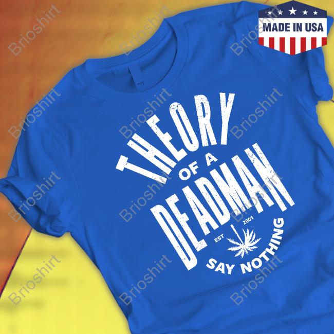 Theory Of A Deadman Est 2001 Say Nothing Theory Store Hoodie