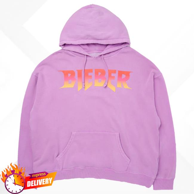 Official Justin Bieber Merch Store Shop World Tour Purple Crewneck Sweatshirt JustinBieber Apparel Clothing