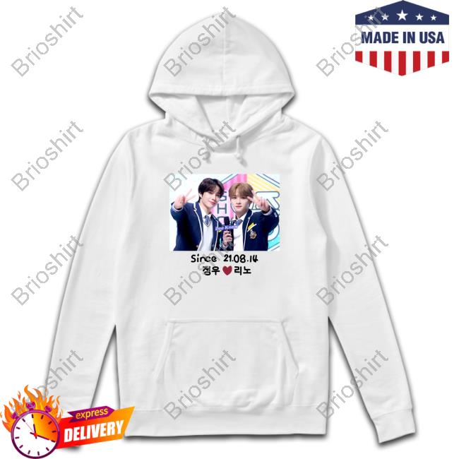 Since 21 08 14 Jungwoo ♡ Leeknow Crewneck Sweatshirt