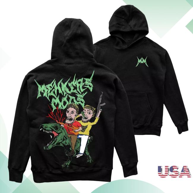 Official Mehnersmoos Merch Store Mehnersmoos Pullover Hoodie Black