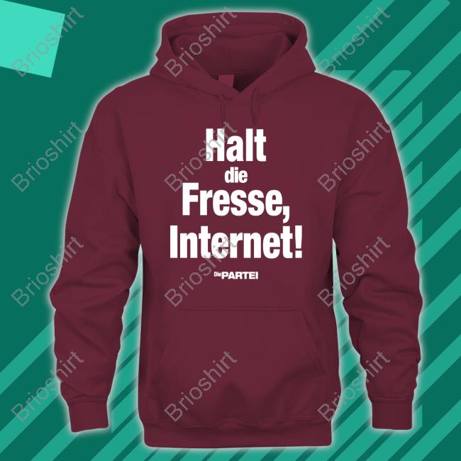 Official Halt Die Fresse Internet Die Partei Shirt Tee