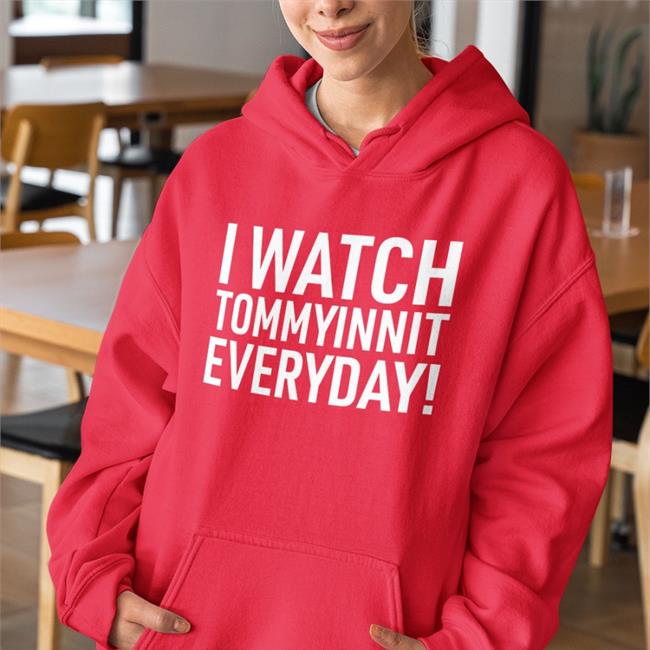 I Watch Tommyinnit Everyday Sweatshirt Thefloatie