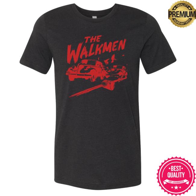 Official The Walkmen Shop Store Merch Car Chase Shirt New The-Walkmen