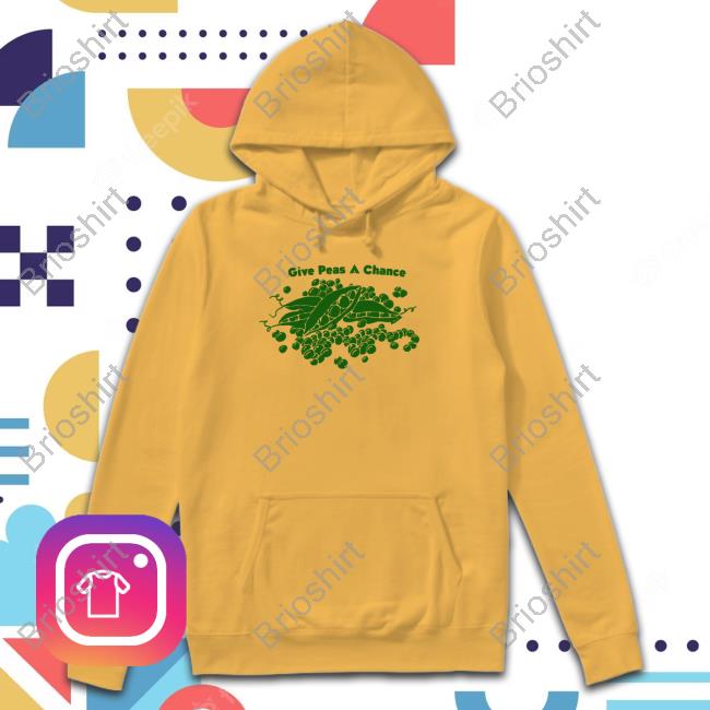 Give Peas A Chance Long Sleeve T Shirt