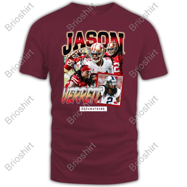 Jason Verrett Jv San Fran Dream Tee Dreamathon Merch