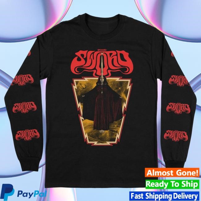 Official Rauw Alejandro Merch Store Shop The Sword "Maiden " Long Sleeve Shirt