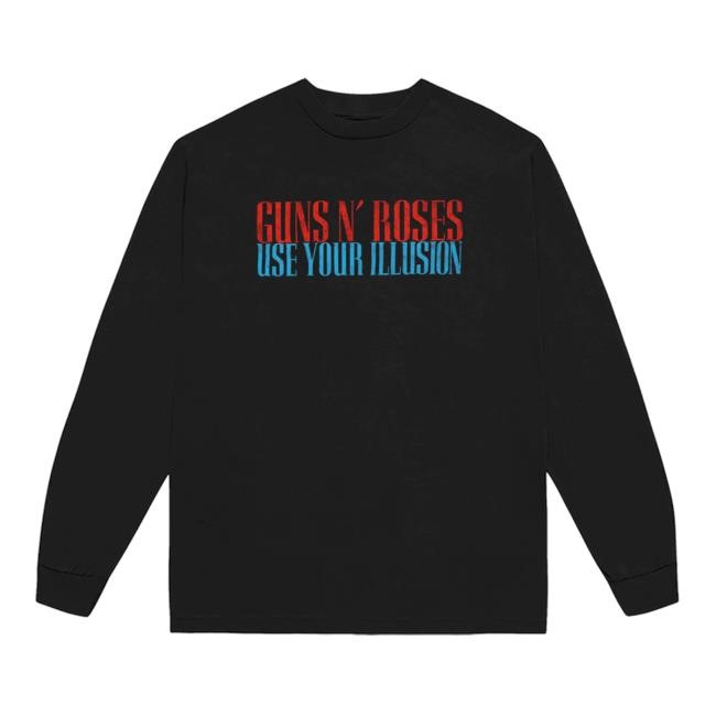 Use Your Illusion Black LS Shirt - Guns N' Roses Official Store