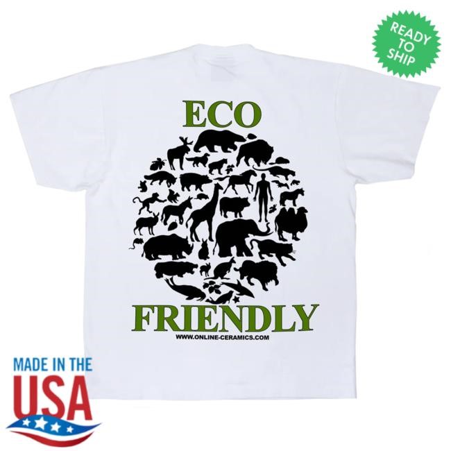 Official Online Ceramics Edging God Out White Tshirt