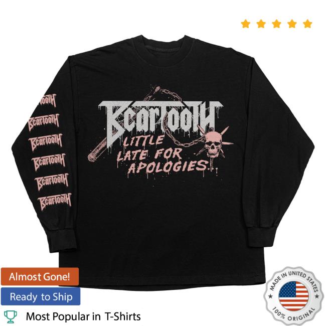 Beartooth Merch Apologies Long Sleeve