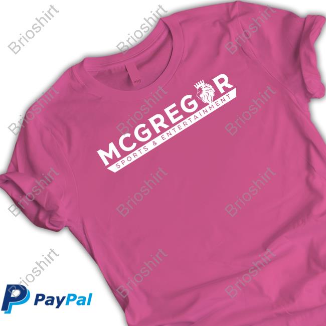 Mcgregor Sports & Entertainment Shirts
