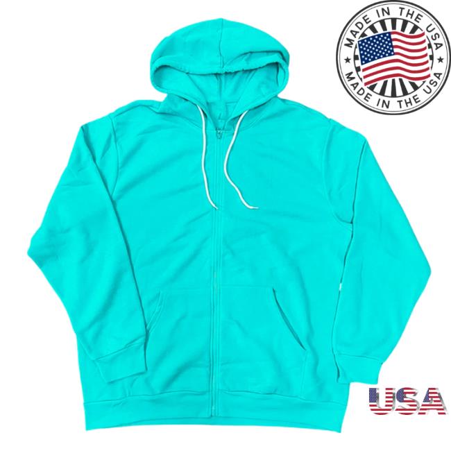 Giant Hoodies Zip Up Giant Hoodie Teal Gianthoodies