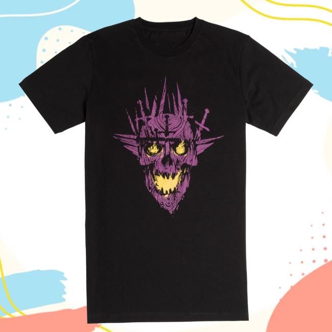 Official Valheim Merch Store Yagluth, Men's Pullover Shirt, Black