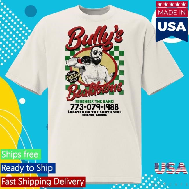 Official Jon Anik Bully's Beatdowns Oversized Popover Shirt