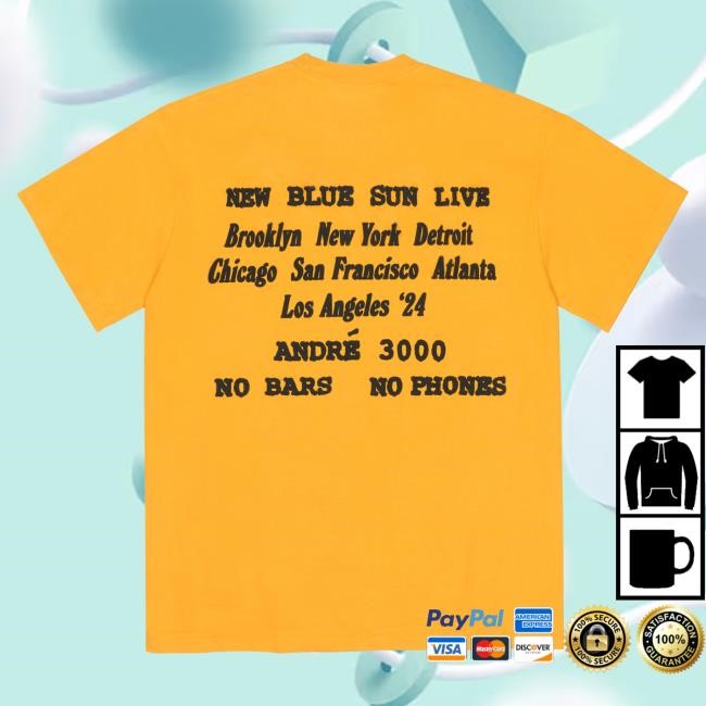 Official Andre 3000 Merch Store Listen To Sade Top Shirt André 3000