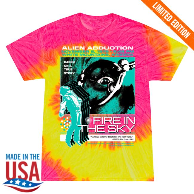 Official Studiohouse Designs Fire In The Sky Tie Dye Top Shirt Pink/Yellow