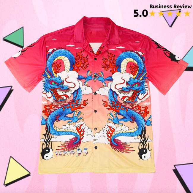 Vapor95 Clothing Store Shōwa Era Hawaiian Shirt Vapor 95