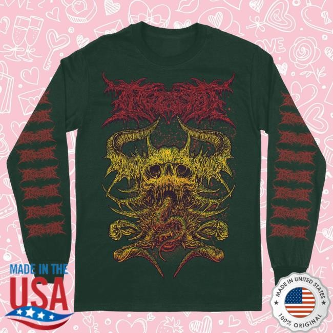 Official Indie Merch Store Shop Ingested "Contagion" Long Sleeve Shirt 2025 IndieMerchStore
