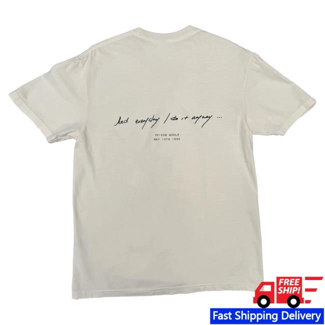 Official Ian Somerhalder Merch Store Ian Somerhalder I Do It Anyways Ss T Shirt