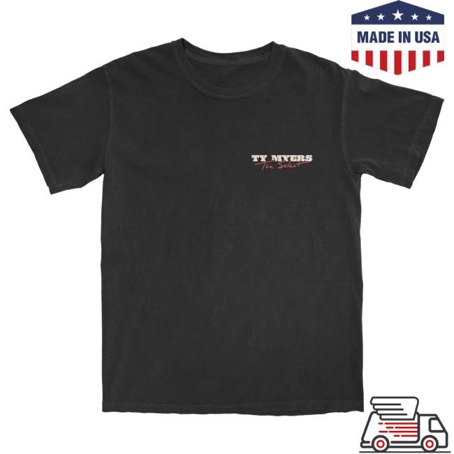 Official Ty Myers Merch Store The Select Album Hooded Sweatshirt