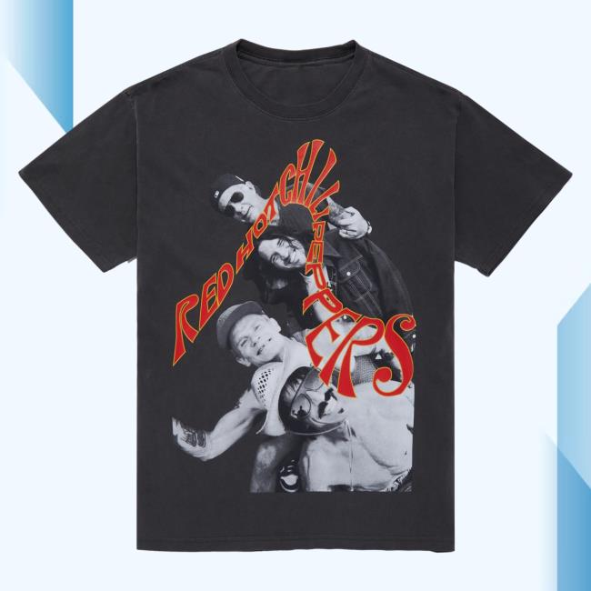 Official Red Hot Chili Peppers Throwback T Shirt