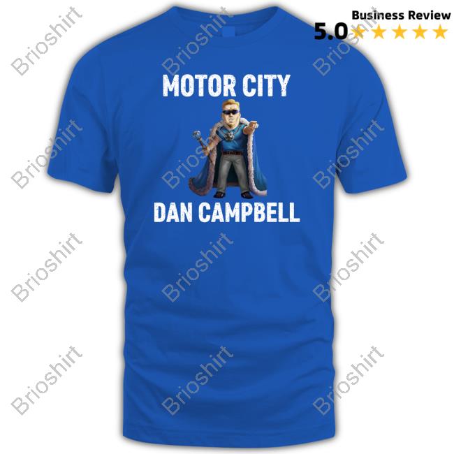 Pat Mcafee Show Merch Evan Fox Motor City Dan Campbell T Shirt
