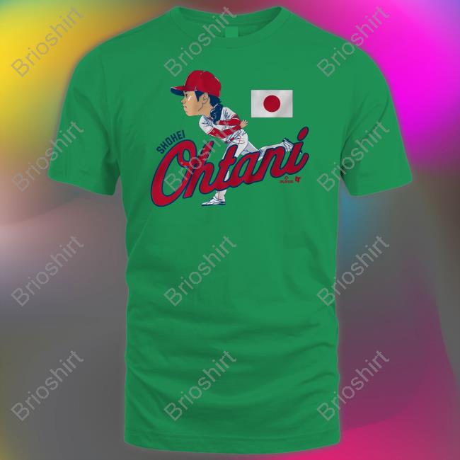 Breakingt Shohei Ohtani Japan Caricature Hoodie