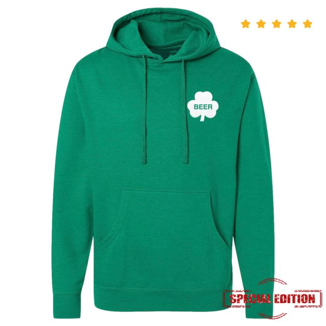 Green Beer Clover Hoody Obvious Shirts