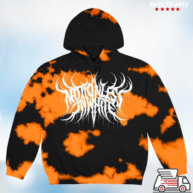 Official Motionless In White Miw Merch Store Orange Bleach Crew neck MotionlessInWhite MiwMerch