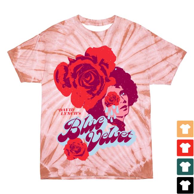 Official Studiohouse Designs Merch Store Blue Velvet Tiedye New Shirt In Dreams (Copper) Studiohouse Designs Apparel Clothing Shop StudiohouseDesigns