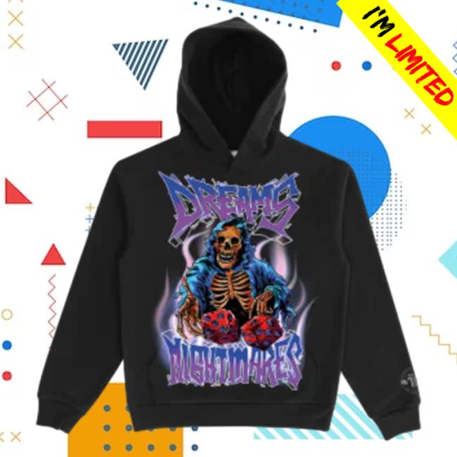 Official Life's A Gamble Nightmarest Hooded Sweatshirt