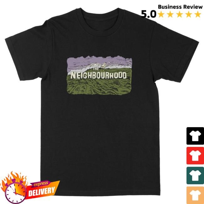 Official The Neighbourhood Merch Store Hollywood Sign Shirt