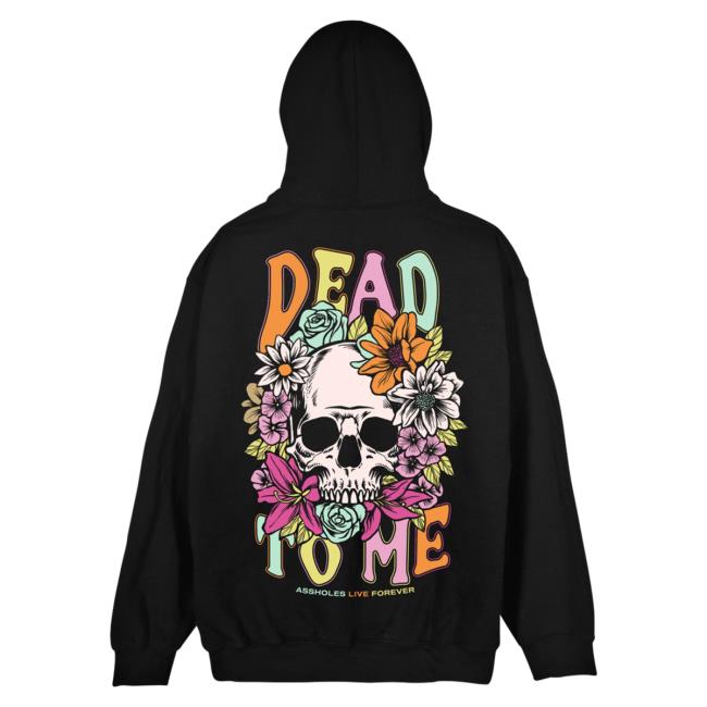Official Linda Finegold Merch Store Shop Dead To Me Black Popover Hoodie