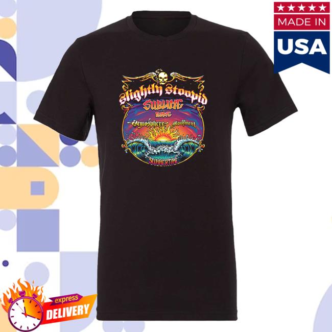 Official Slightly Stoopid Merch Store Shop Slightly Stoopid Summertime Collab Attractive Shirt SlightlyStoopid