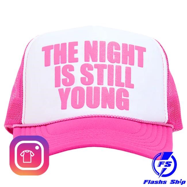 Official Nicki Minaj Merch Store Shop Nicki Minaj The Night Is Still Young Trucker Hat NickiMinaj