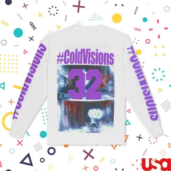 Cold Visions 32 White L/S Shirt Bladee