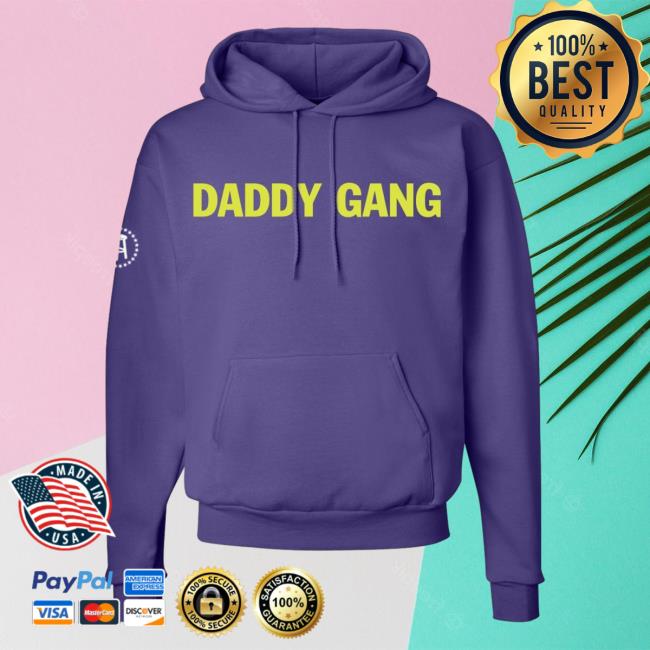 Official Call Her Daddy Apparel Clothing Store Shop CHD Merch Daddy Gang Purple Sweatshirts CallHerDaddy