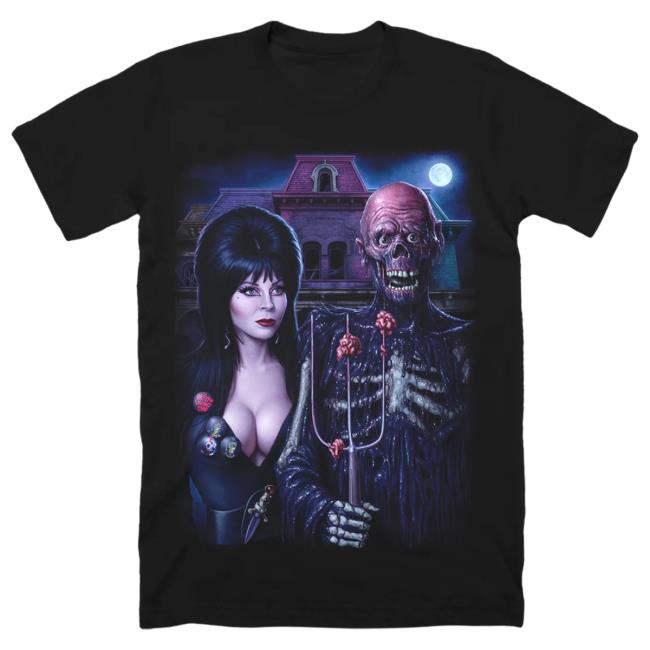 Official Cavity Colors Elvira Meets Tarman - Attractive Shirt