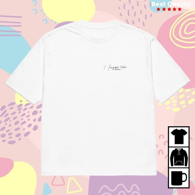 Official Cynthia Erivo I Forgive You Script White Shirt