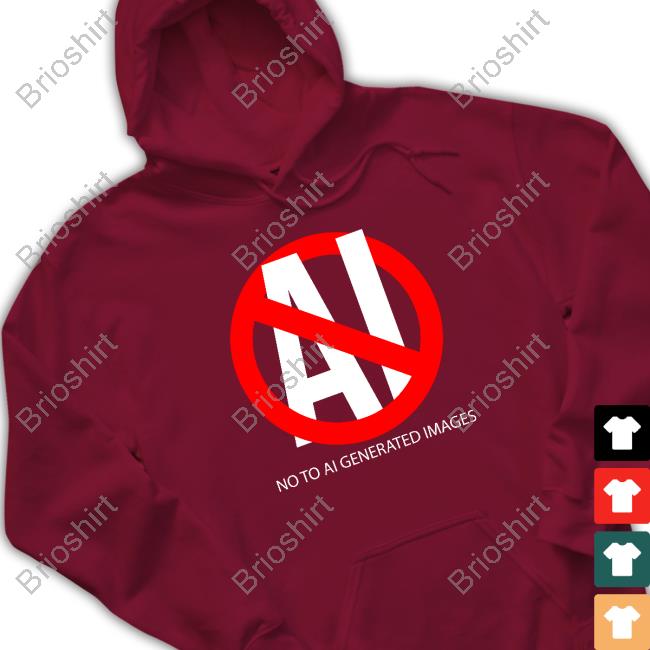 Official No To Ai Generated Images Shirt