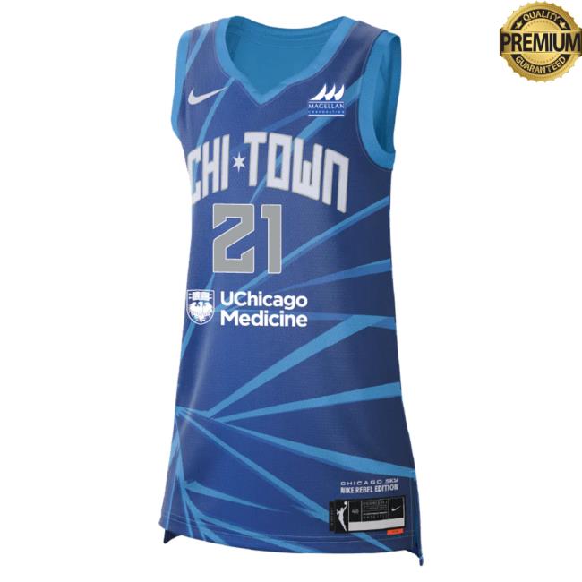 Official Chicago Sky Merch Store Brianna Turner Rebel Jersey Shirts Chicago Sky Apparel Shop ChicagoSky