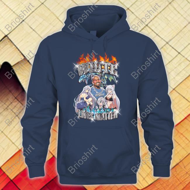 Kanye West Ye White Lives Matter Anime T Shirts
