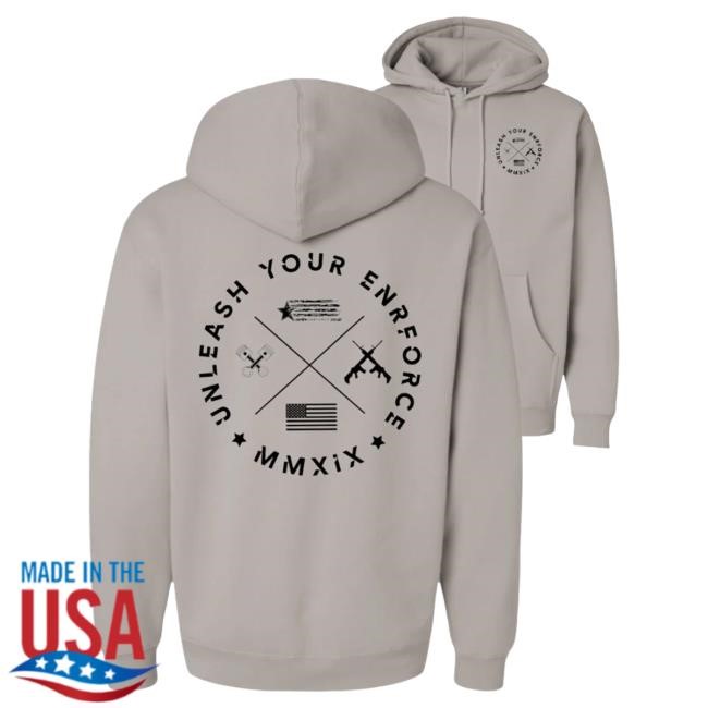 Official Enrforce Store Shop Power Hooded Sweatshirt