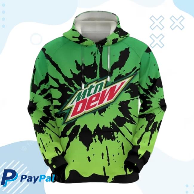 Official Mountain Dew 3D Hoody