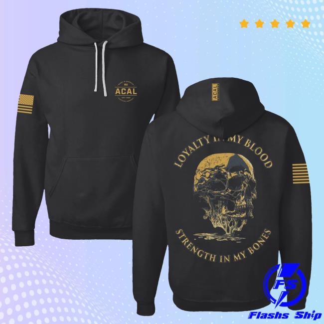 Official Acal Clothing Shop Merch Loyalty & Strength Pullover Sweatshirt