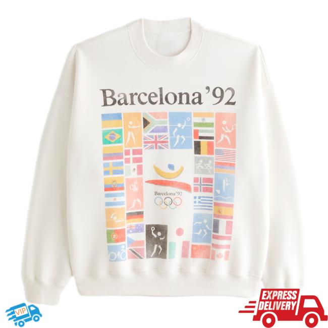 Abercrombie Merch Olympics Barcelona '92 Shirt