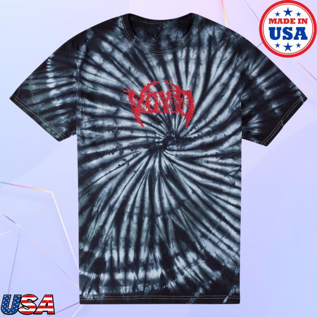 Official Svdden Death Merch White And Black Tie Dye Voyd Shirt 2023 Svddendeath Tie-Dye
