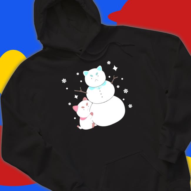 Bee And Puppycat Snowman T-Shirt