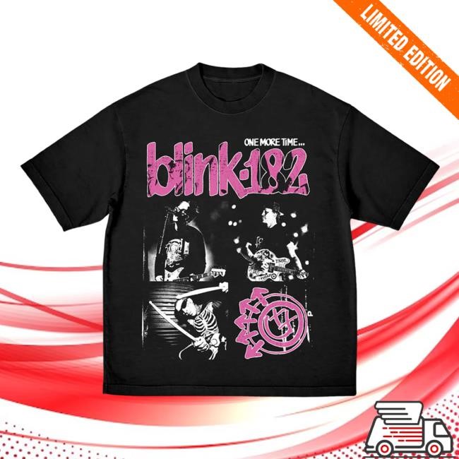 One More Time Photo Short Sleeve Tee - Blink-182 Official Store: Shop Merchandise