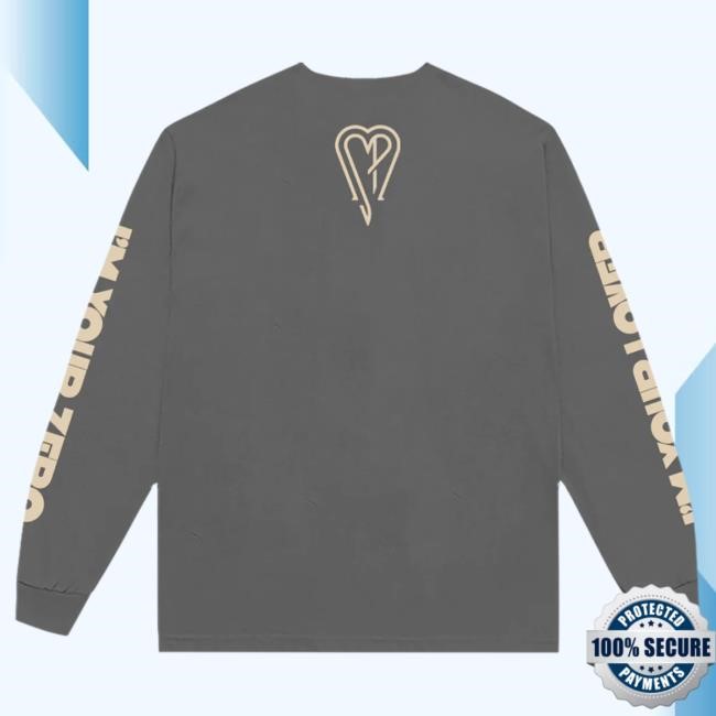 Official Shing Pumpkins Shop Merch I'm Your Lover I'm Your Zero Long Sleeve Tees
