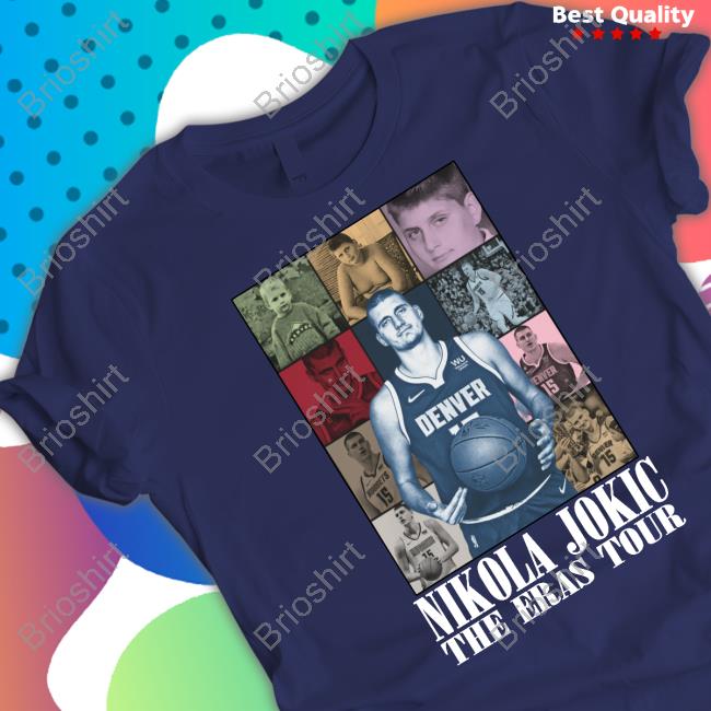 Official Nikola Jokic The Eras Tour T Shirt